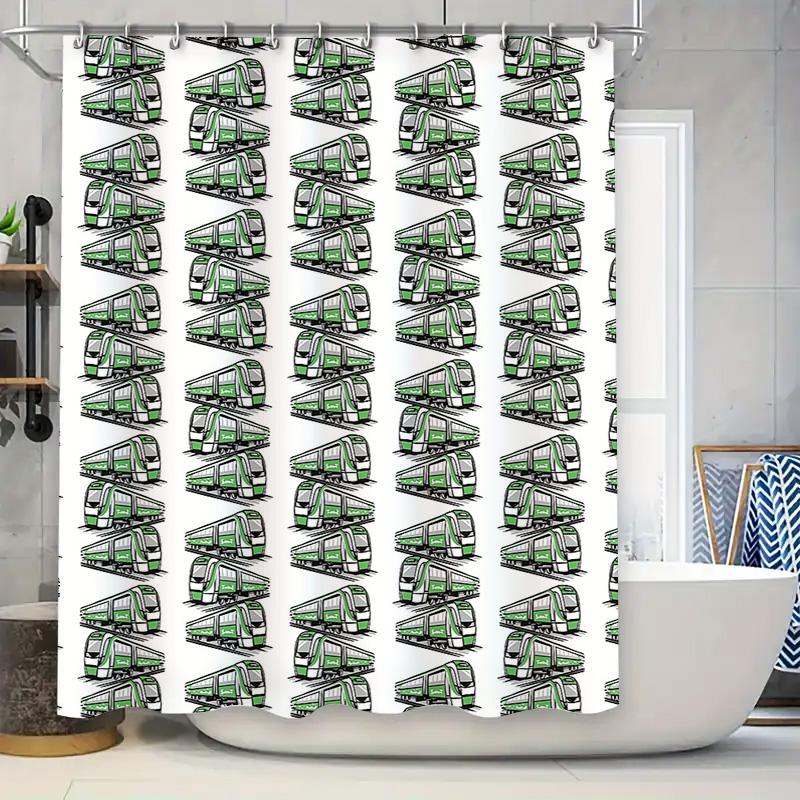 

Floral Shower Curtain Botanical Flower Pattern Waterproof Bathroom Decor Vintage Farmhouse Rustic Home Textile Accessories W60H190(CM)-1 Pcs