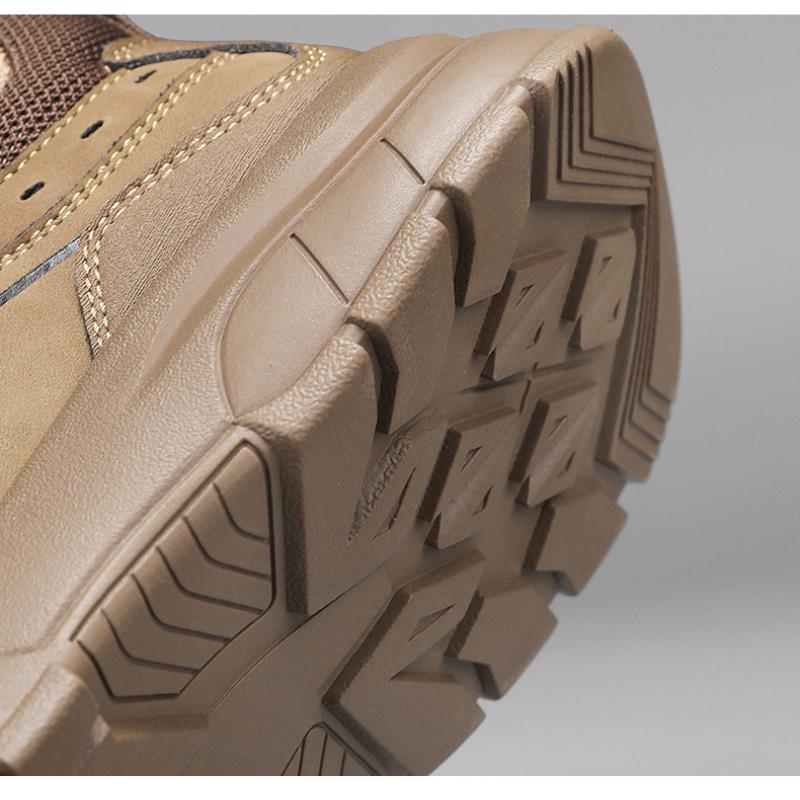 Male Non-Slip Outdoor Sneakers New Leather Treking Footwear for Men Casual Hiking Shoes Travel Climbing Camping Trainers