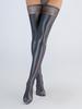 Lace Sock Mouth Stocking Sexy High Elastic Above Knee Satin Shiny Smooth Stocking Slim Leg Fashion Club Lingeries