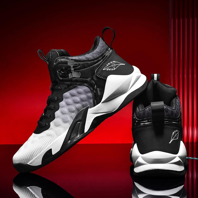 Men's Basketball Shoes Are Breathable, Cushioning and Anti-slip. They Can Be Wornas Sports Shoes Fortraining and Practical Games