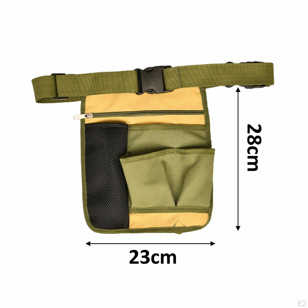 Gartenarbeit Werkzeug Gürtel Schürze Taille Tasche Einstellbare Leinwand Electrican Tasche für Hand