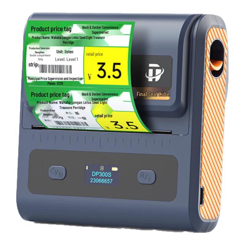 Detong DP300S Portable Thermal Label Printer