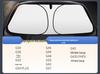 Foldable Titanium Silver Car Sunshade with Heat Insulation and UV Protection