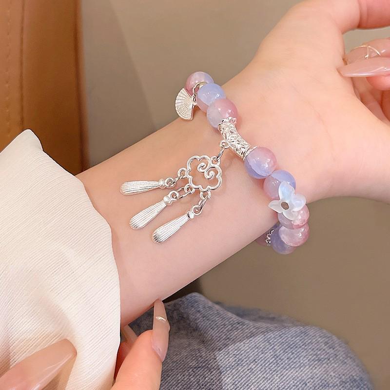 Summer Beaded Bracelet: Women's Elegant Fresh Creative Niche Jewelry