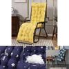 Beautifully Designed Leaves Starry High Back Chair Cushion For Luxurious Outdoor Seating