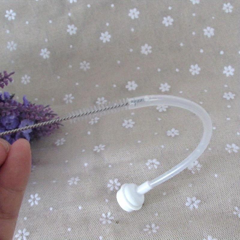 Delicate 10pcs Nylon Straw Cleaners Cleaning Brush Drinking Pipe Cleaners Stainless Steel Glass Clean Brushes