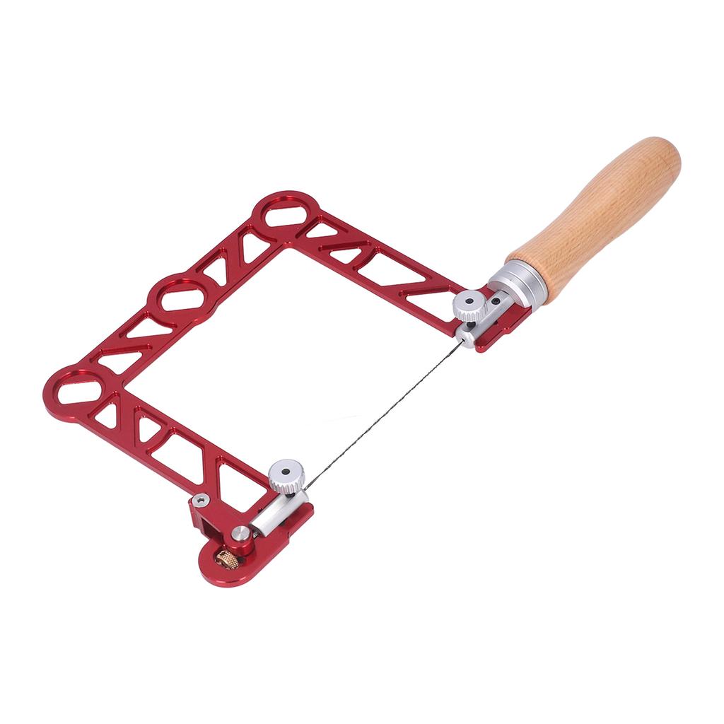 Mini Woodworking Hand Saw U Shape Wooden Handle Coping Saw for Jeweler Metal Processing 4in