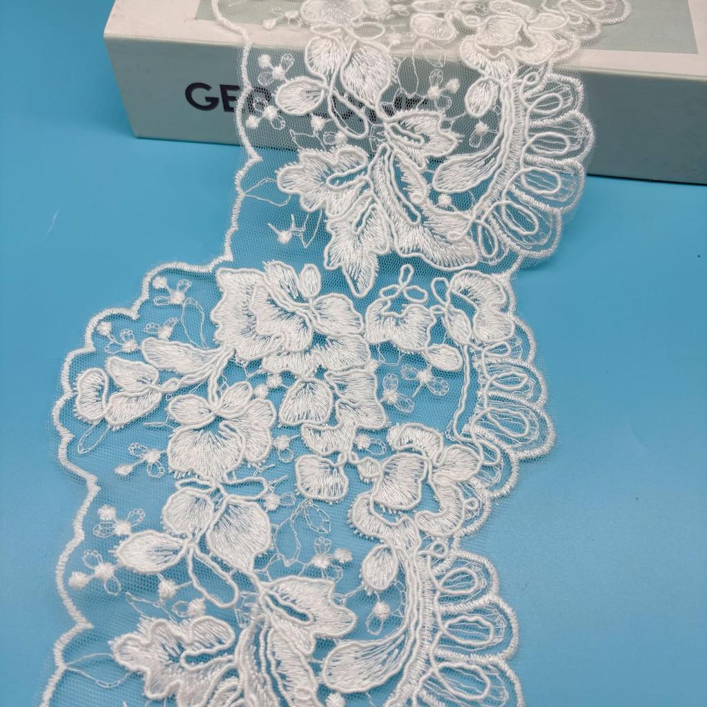 Bone Rope Strand Barcode Embroidery Lace Women'S Lace Lolita Clothing Hems Accessories