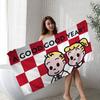 Cartoon O-osamu Good Microfiber Blanket Quick Drying Beach Towels Oversized Printing Super Absorbent Pool Towel Blanket