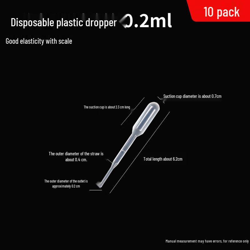 ZISIZ Disposable Graduated Transfer Pipettes