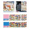 Diamond Number Stickers Set for Embellishment And Crafts - Pack of 8