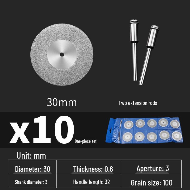 Jade Glass Diamond Abrasive Grout Cleaning Mini Saw Blade, Electric Grinding Disc
