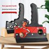 Multi-Blade Woodworking Chamfering & Edge Rounding Hand Plane – 45° Bevel