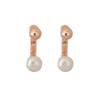 Fashionable and Versatile Post-hanging Baroque Pearl Earrings Female Light Luxury Design Earrings Temperament Senior Sense of Earrings
