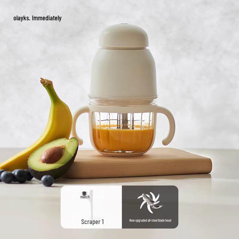 Olayks Instant Baby Food Maker: Multi-Functional Blender & Grinder for Purees, Cereal & Minced Meat