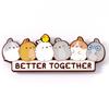 Molang Better Together Pin Badge