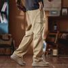 Shanggu Men's Retro Waterproof Loose Casual Pants for Autumn and Winter