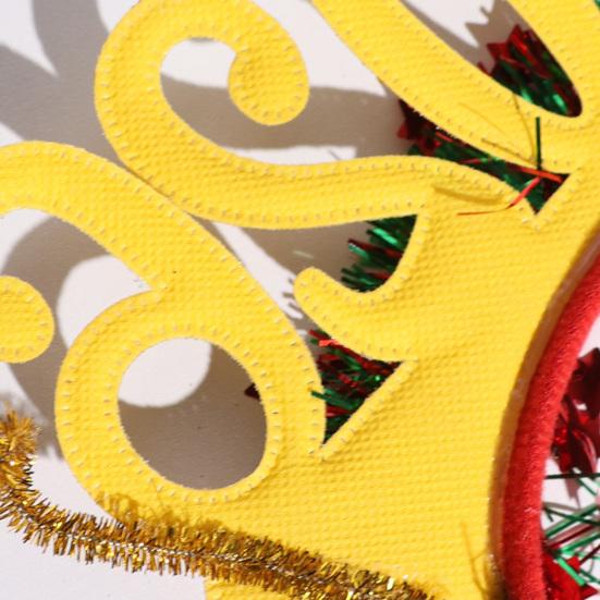 2026 Nyttårshårbøyle med Tallogo Fargerik Design Hårbøyle Festantrekk Nyttårsfeiringstilbehør