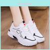 Womens Casual Sneakers With Cross Strap Pu Upper For Spring Autumn Active Wear