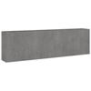 Raised Garden Bed 280 X 40 X 80 Cm Corten Steel