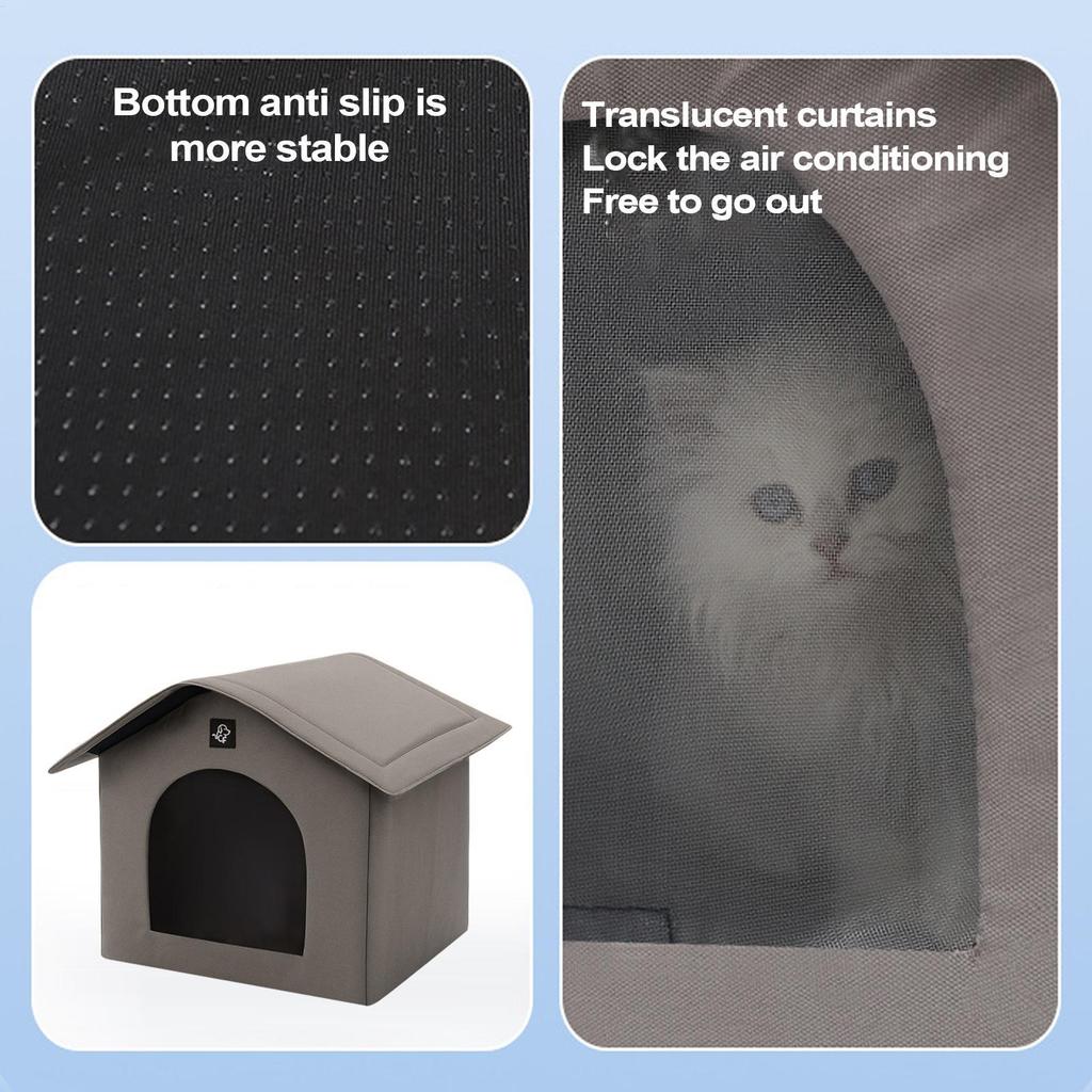 Cooling Dog House Puppy Kennel Insulated Portable Cool Shelter Kennel House With Absorbent Bags And Ice Pack For Pets Dogs Puppy