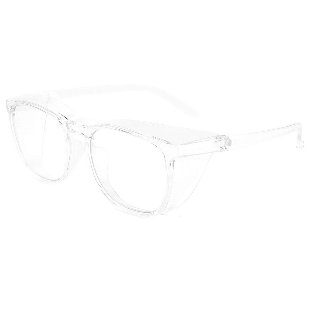 Okulary Ochronne Gogle Przeciwmgielne Okulary Ochronne Blokujące Niebieskie Światło Odporne na Kurz Ochrona UV Okulary Dla Mężczyzn Kobiet (czarny)