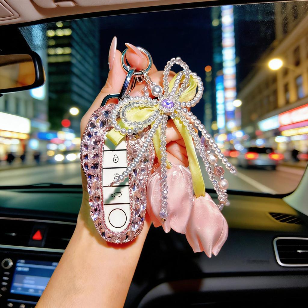 2026 Hongqi HS6 PHEV Women's Key Shell with Buckle - Stylish Car Accessory