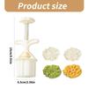 Cake Molds Dessert Press Tool Lotuses Root/Leaf Shape 50g Pastry Tool ABS Texture Pastry Moulds Baking Supplies for Cake