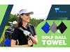 Prosop de Curățat Minge de Golf din Microfibră pentru Exterior cu Clip Convenabil pentru Talie