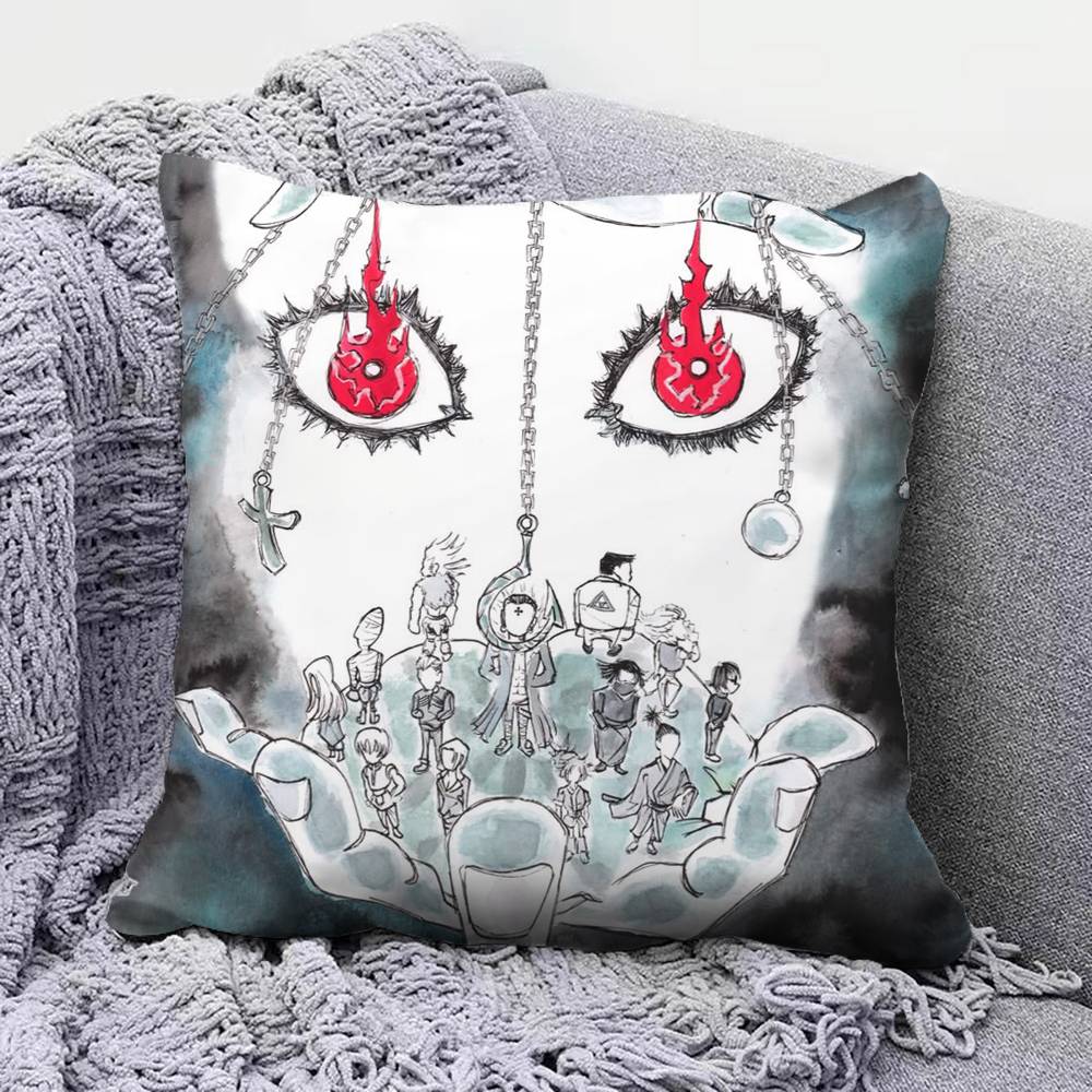 Curarpikt Hunter X Hunter HXH  Pillow Covers Home Sofa Cushion Covers and Aecorative Custom