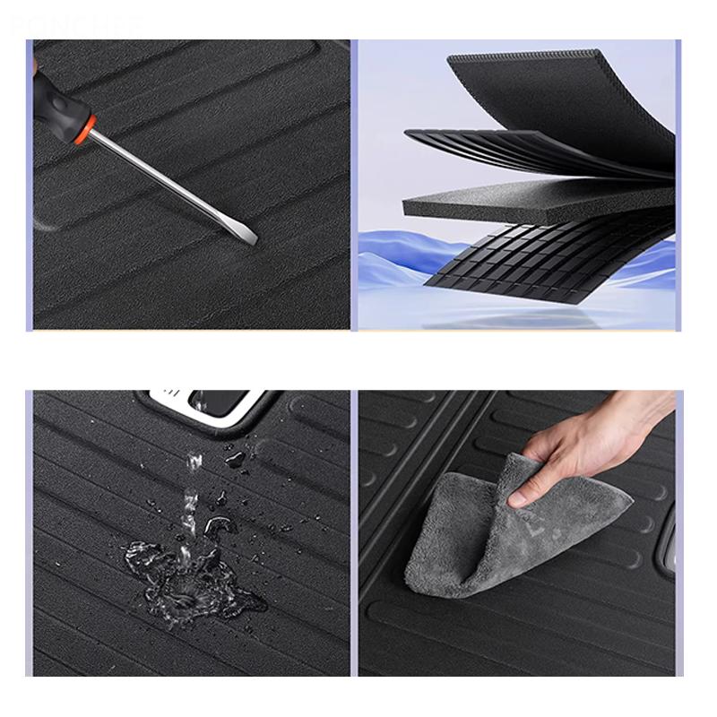For Xiaomi YU7 2025-2026 Trunk Mat Anti-slip and Scratch-resistant Lower Protective Pad Automobile Modification Supplies