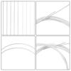11-String Oud Strings with Rustproof Coating Clear Nylon Silver Plated Copper Alloy Wound Oud String Easy To Use