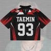 Summer Men's Women's Taemin World Tour Liminal Mixed Mesh Jersey Gift For Fans Short Sleeve Casual T-shirt Tops