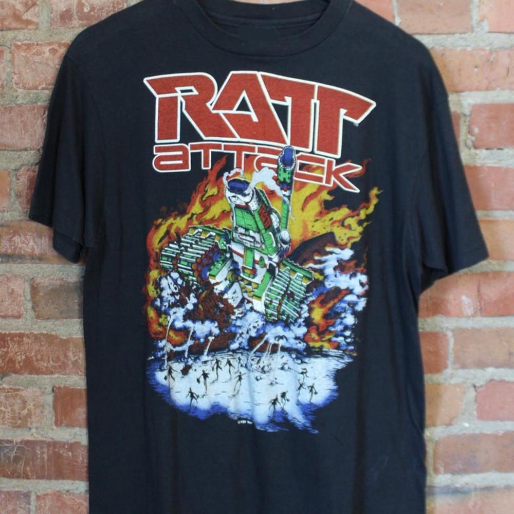 Vintage 1985 RATT ATTACK Shirt