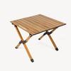 KIYERSY Outdoor Aluminum Roll-Up Camping Table