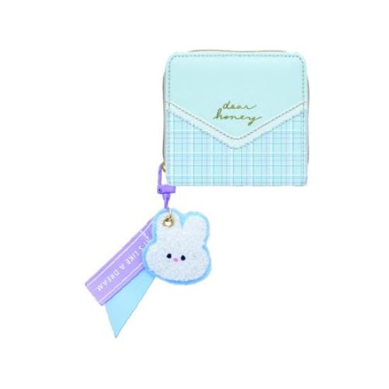 

Patch bifold wallet charm/rabbit