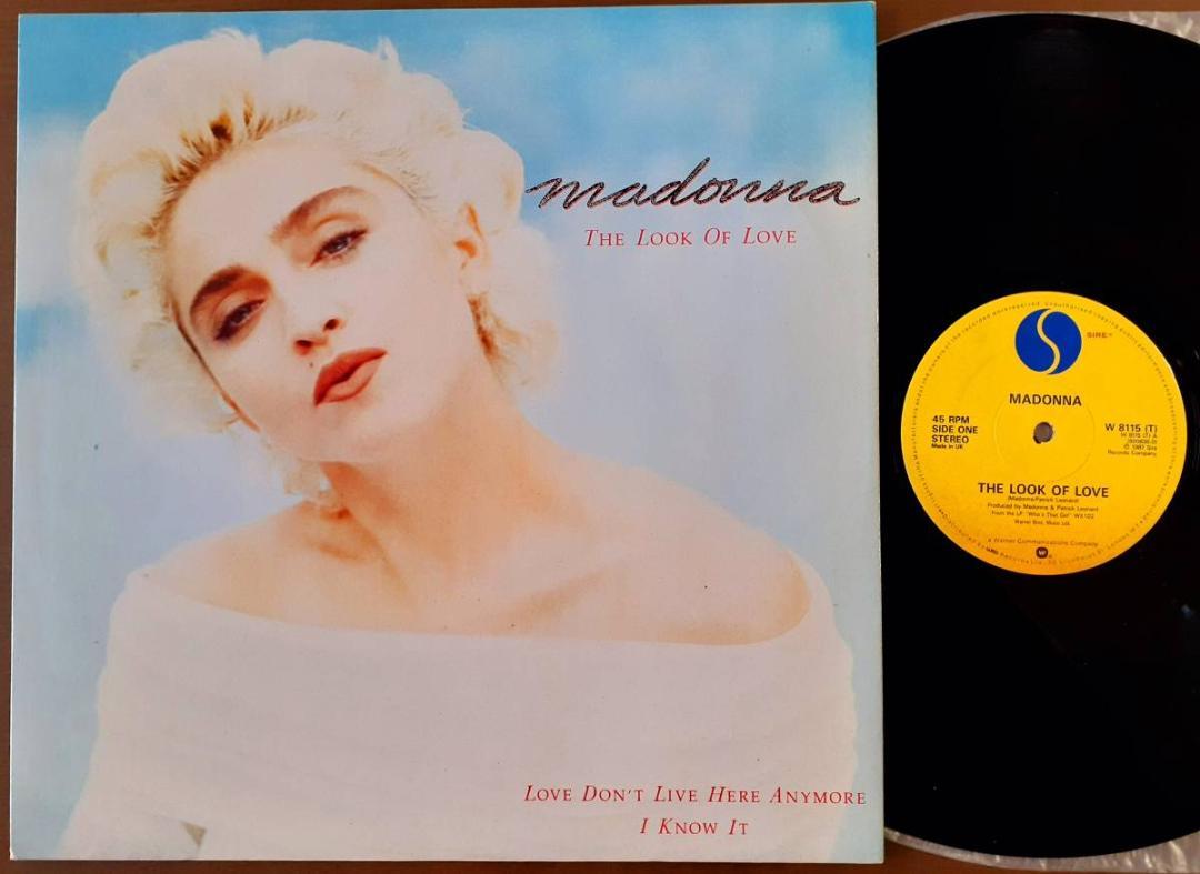 

[USED] Madonna The Look Of Love 1987 UK early pressing 12