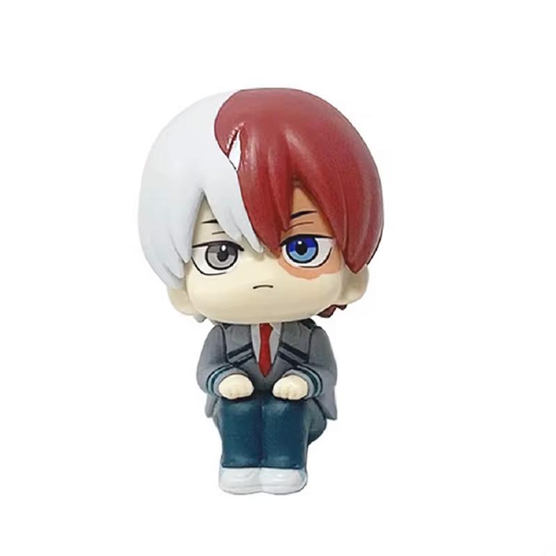

9.5cm Anime Figure Pvc Q version Bakugou Katsuki Midoriya Izuku Action Figures Anime Gift Collection Series Model