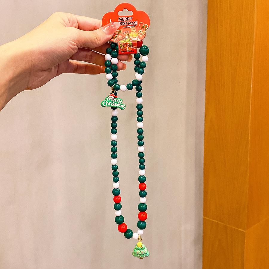 Children's Holiday Jewelry Set: Reindeer Bracelet, Ear Clip, & Ring - Perfect Christmas Gift