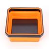 Collapsible Magnetic Screw Tray Silicone Screw Bowl Tool Part Storage Box Plumber Carpenters Tool Organizer Magnetic Tray