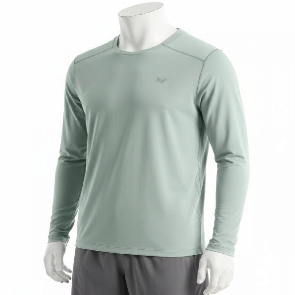 

Arc Teryx 25 CorMac Crew Neck Ls M atpsM09719sgq STONE GREEN HEATHER/XXL (around 115)