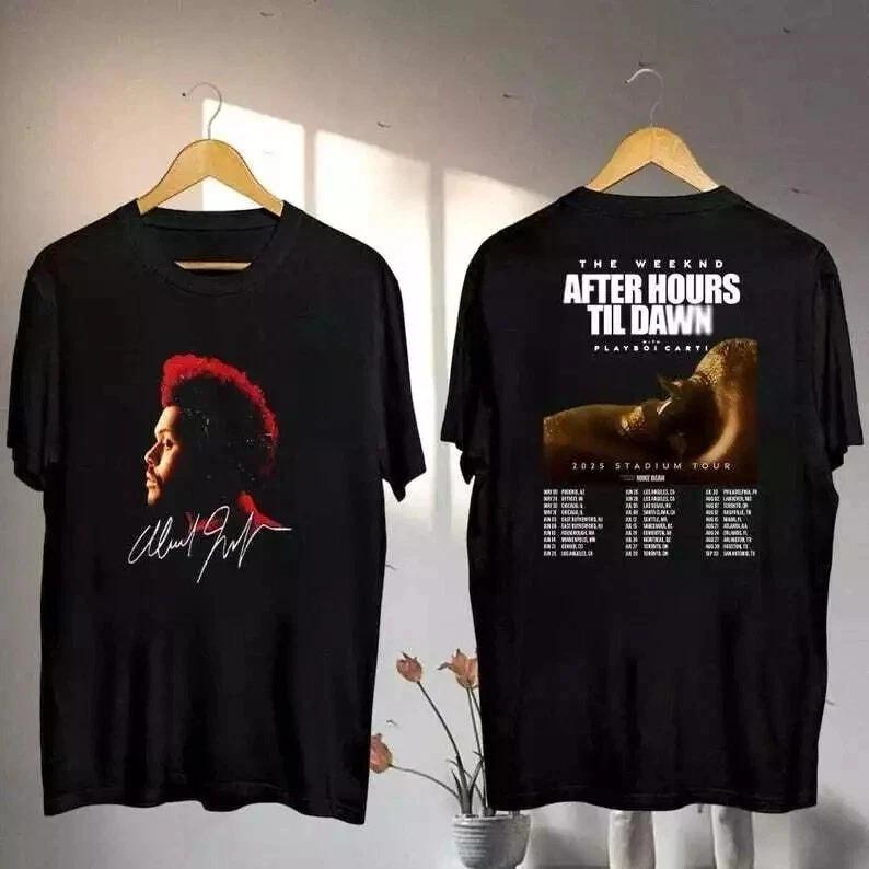 The Weeknd Tour 2025 Shirt, The Weeknd Hurry Up Tomorrow Tour Tee S-5XL 4XL