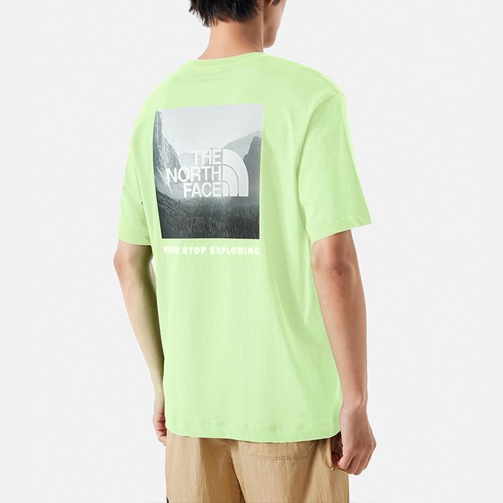 THE NORTH FACE T Shirt Men's Light Grass Green NF0A88GA-O0F