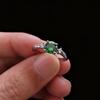 Accessories One Carat Cultivated Ruby Sapphire Ring Women's Simple Fashion Colored Treasure Open Ring