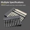 Hex Head Allen Wrench Screwdriver Bit SAE Metric 1/4" Hex Shank Magnetic Screw Driver Bit S2 Steel Electric Drill Hand Tools
