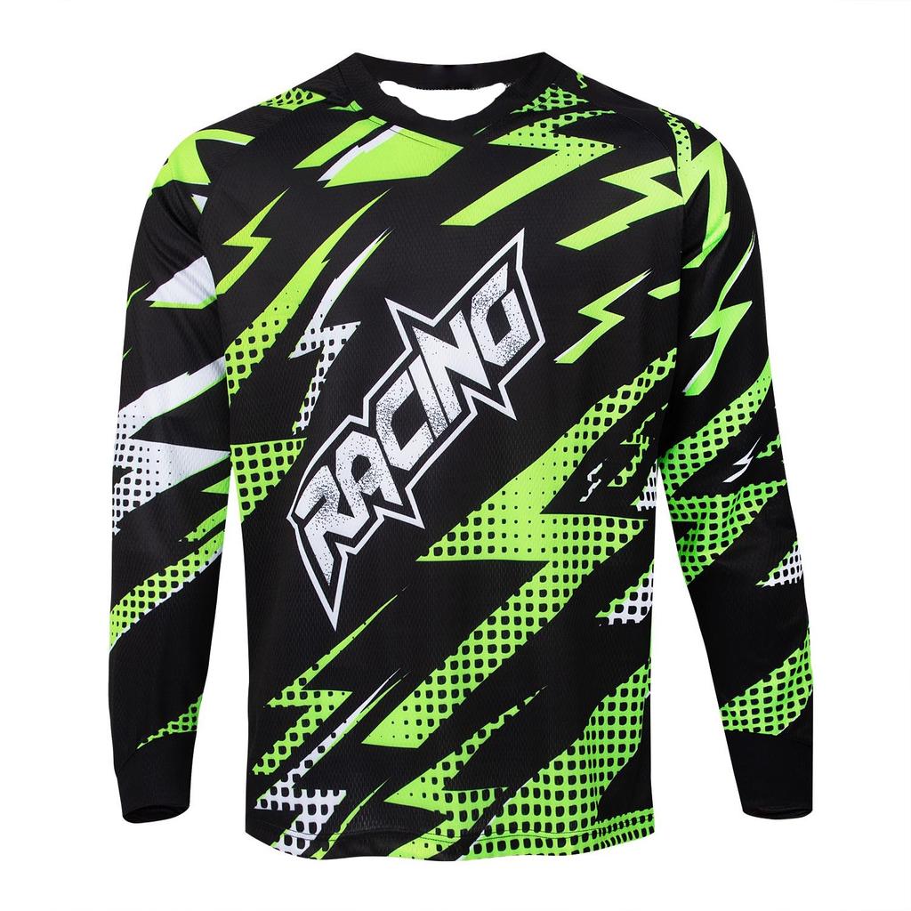 Men's Long Sleeved T-shirt, Motorcycle Sportswear, Bicycle, Endurance Motorcycle, 3D Printing, Quick Drying Sport