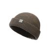 Wool Knit Brimless Cap Round Top Melon Cap Simple Fisherman Skullcap  Autumn Winter