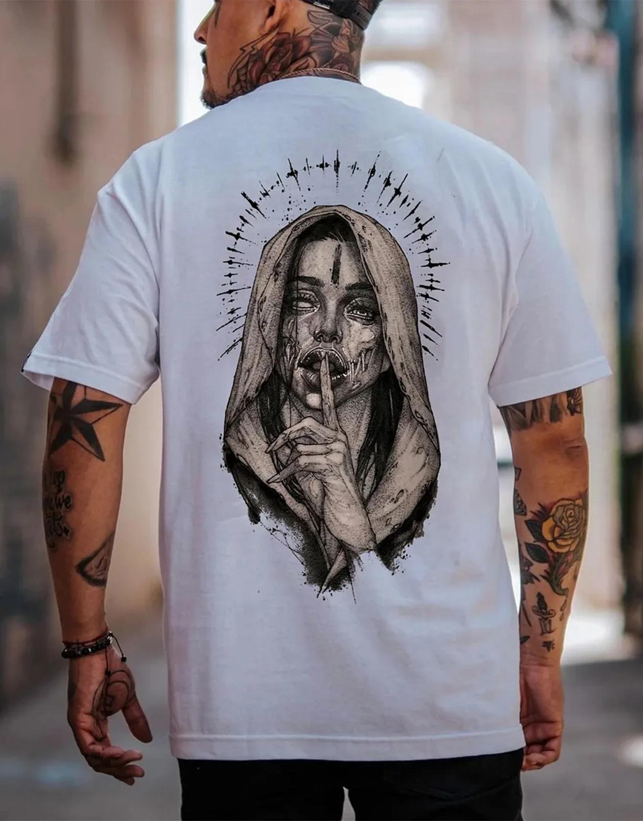 

Men S Summer 100% Cotton Casual Short-Sleeved T-Shirt Paired With A Large Breathable Y2K Top Street Wear Harajuku T Shirt Top 4XL