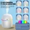 New Mini Home/Office Desktop Humidifiers Diffusers For Home Romantic Light USB Essential Oil Diffuser Car Purifier Air Gift