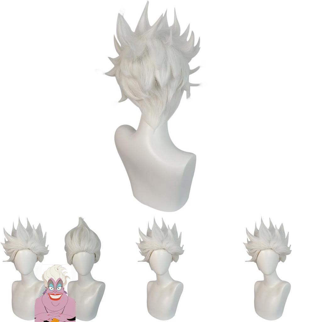 The Little Mermaid Ursula Cosplay Wig From Hightemperature Silk For Anime And Costume Role Play